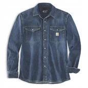 Koszule męskie - Koszula Carhartt Montana Denim Relaxed LS - miniaturka - grafika 1