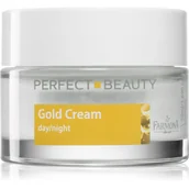 Kremy do twarzy - Farmona Perfect Beauty Gold krem przeciw zmarszczkom ze złotem 50 ml - miniaturka - grafika 1