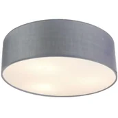 Lampy sufitowe - Candellux KIOTO LAMPA SUFITOWA 30 2X40W E27 JASNO SZARY - miniaturka - grafika 1