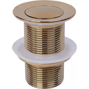 Mexen korek klik-klak mały okrągły złoty - 79915-50 - Korki do umywalek - miniaturka - grafika 1