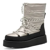 Śniegowce damskie - Tamaris Damskie buty WL Lace Boot 1-26836-41 śniegowce, Black/Pewter, 42 EU, Black Pewter, 42 EU - miniaturka - grafika 1
