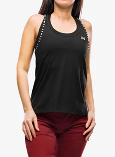 Koszulka damska Under Armour Knockout Tank - black/white - Koszulki i topy damskie - miniaturka - grafika 1