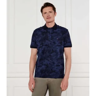 Tommy Hilfiger Polo Regular Fit z dodatkiem lnu - Koszule męskie - miniaturka - grafika 1
