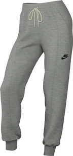 Nike FB8330-063 Odzież sportowa Tech Polarowe spodnie damskie DK szary wrzosowy/czarny rozmiar M-S - Spodnie damskie - miniaturka - grafika 1