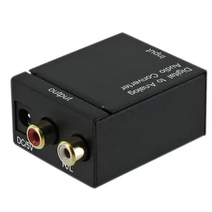 4World Konwerter Audio Digital lub Toslink Audio na analog R/L Audio (06927) - Złącza, przejściówki, adaptery - miniaturka - grafika 2