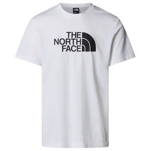 Koszulka męska The North Face M S/S Easy Tee Rozmiar: XL / Kolor: biały - Koszulki sportowe męskie - miniaturka - grafika 1