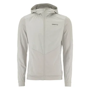 Męska Bluza CRAFT ADV ESSENCE JERSEY HOOD JKT 2 M 1915283-918000 – Szary - Bluzy męskie - miniaturka - grafika 1