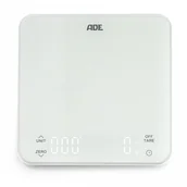 Wagi kuchenne - Waga kuchenna ładowana przez usb, do 5 kg, 16 x 16 cm, biała kod: AD-KE 2100 - miniaturka - grafika 1