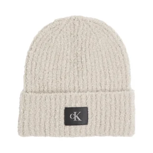CALVIN KLEIN JEANS Czapka HARDWARE | z dodatkiem wełny - Czapki damskie - miniaturka - grafika 1