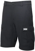 Spodnie sportowe męskie - Helly Hansen męskie krótkie spodnie HH QD CARGO PANT SHORTS 11" 54154 597 38 - miniaturka - grafika 1