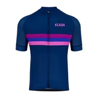 Koszulki rowerowe - Damska koszulka rowerowa z krótkim rękawem - Sunset - miniaturka - grafika 1