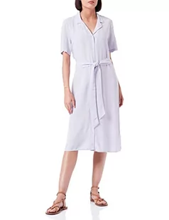 PIECES Women's PCOLIVIA SS sukienka NOOS BC Midi, fioletowa, M - Sukienki - miniaturka - grafika 1