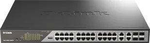 Switch D-Link D-Link DSS-200G-28MP/E 28-Port Desktop Gigabit PoE Switch - Switche - miniaturka - grafika 1