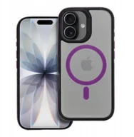 Etui i futerały do telefonów - Futerał NEO do IPHONE 17 kompatybilny z MagSafe fioletowy - miniaturka - grafika 1