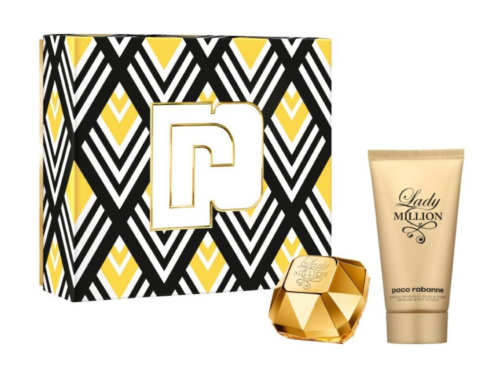 Rabanne Lady Million Zestaw: woda perfumowana + balsam do ciała