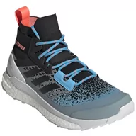 Buty trekkingowe damskie - Buty damskie Adidas Terrex Free Hiker Primeblue Rozmiar butów (UE): 42 / Kolor: czarny/niebieski - miniaturka - grafika 1