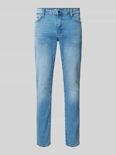 Jeansy o kroju slim fit z 5 kieszeniami model ‘Loom’ - Spodnie męskie - miniaturka - grafika 1