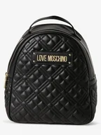 Plecaki - Love Moschino Plecak damski Borsa, czarny - miniaturka - grafika 1