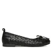 Baleriny - Baleriny Marco Tozzi 2-22101-44 Czarny - miniaturka - grafika 1