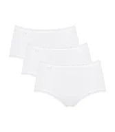 Majtki damskie - Sloggi, 3 x Majtki damskie sloggi 24/7 Cotton Lace Midi C3P, rozmiar 38 - miniaturka - grafika 1