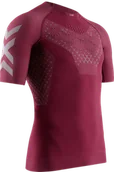 Koszulki sportowe męskie - XBIONIC koszulka termoaktywna biegowa męska TWYCE 4.0 RUNNING namib red/dolomite - miniaturka - grafika 1
