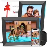 Ramki cyfrowe do zdjęć - CYFROWA RAMKA NA ZDJĘCIA DO ZDJĘĆ EKRAN DOTYKOWY IPS 32GB 10,1 CALI FRAMEO - miniaturka - grafika 1