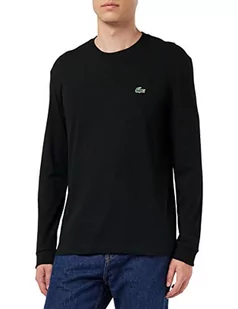 Lacoste Męski Koszulka z Długim Rękawem, Czarny, XL - Koszulki męskie - miniaturka - grafika 1