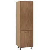 Meble kuchenne - Asti Słupek Pod Zabudowę Lodówki Dl-60-197 Fornir - miniaturka - grafika 1