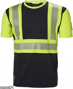 Helly Hansen T-shirt with reflective elements ICU, yellow/black M - Odzież robocza - miniaturka - grafika 1