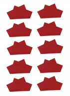 Akcesoria do okularów - Ściereczka Do Okularów Okulary Mikrofibra Red, 10 Szt. - miniaturka - grafika 1