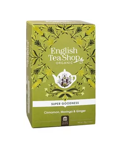 English Tea Shop, herbata ziołowa Cinnamon Moringa & Ginger, 20 saszetek - Herbata - miniaturka - grafika 1