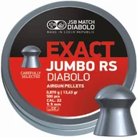 Amunicja do wiatrówek - Śrut 5,52 mm JSB Exact Jumbo RS 500 szt - miniaturka - grafika 1