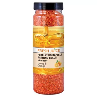 Green Pharmacy Pharm FRESH JUICE PEREŁKI DO KĄPIELI 450G HONEY&ORANGE - Kosmetyki do kąpieli - miniaturka - grafika 1