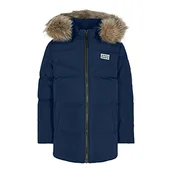 Kurtki i płaszcze dla chłopców - LEGO Chłopięca kurtka puchowa, kurtka zimowa, wodoodporna, wiatroszczelna, ciepła, Ciemny granatowy, 104 - miniaturka - grafika 1