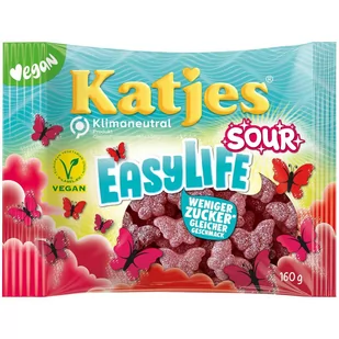 KATJES EASYLIFE SOUR VEGAN 160G - Żelki - miniaturka - grafika 1