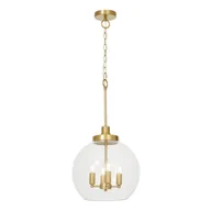 Lampy sufitowe - Nowoczesna lampa wisząca mosiężna Bellaria LDP 1201-4 (MD) Lumina Deco - miniaturka - grafika 1
