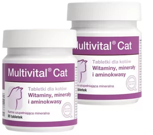 Multivital Cat 2x90 tab. (mini) - Suplementy i witaminy dla psów - miniaturka - grafika 1