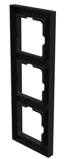 Ramka potrójna Heatit HC3 (czarna matowa) - Systemy inteligentnych domów - miniaturka - grafika 6