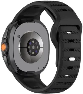 PASEK DO SAMSUNG GALAXY WATCH 8 40MM / 44 MM / 46 CLASSIC CZARNY - Akcesoria do smartwatchy - miniaturka - grafika 1