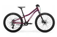 Rowery - Rower górski Merida MATTS J.24+ SILK PURPLE(WHT/RED/BLK) - miniaturka - grafika 1