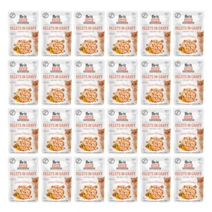 Brit Care Cat Pouches Fillets in Gravy Choice Chicken 24 x 85 g - Mokra karma dla kotów - miniaturka - grafika 1