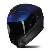 Kaski motocyklowe - Kask Integralny Nolan X-903 UC Carbon Niebieski/CzarnyM - miniaturka - grafika 1