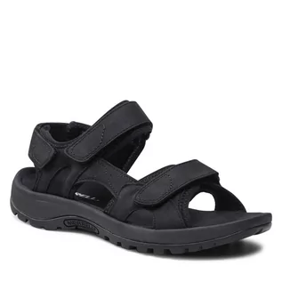 Sandały damskie - Merrell Sandały Sandspur 2 Convert J002715 Black - grafika 1