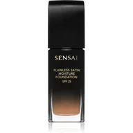 Podkłady do twarzy - Sensai Flawless Satin Moisture Foundation 204 Honey Beige - miniaturka - grafika 1