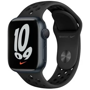 Apple Watch Series 7 Nike GPS 45mm Midnight Aluminum/Black Sport - Smartwatch - miniaturka - grafika 1