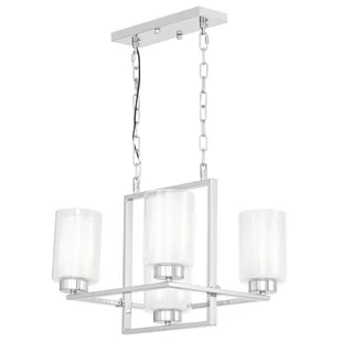 NOWOCZESNA LAMPA WISZĄCA CHROMOWANA LINO W5 - Lampy sufitowe - miniaturka - grafika 1