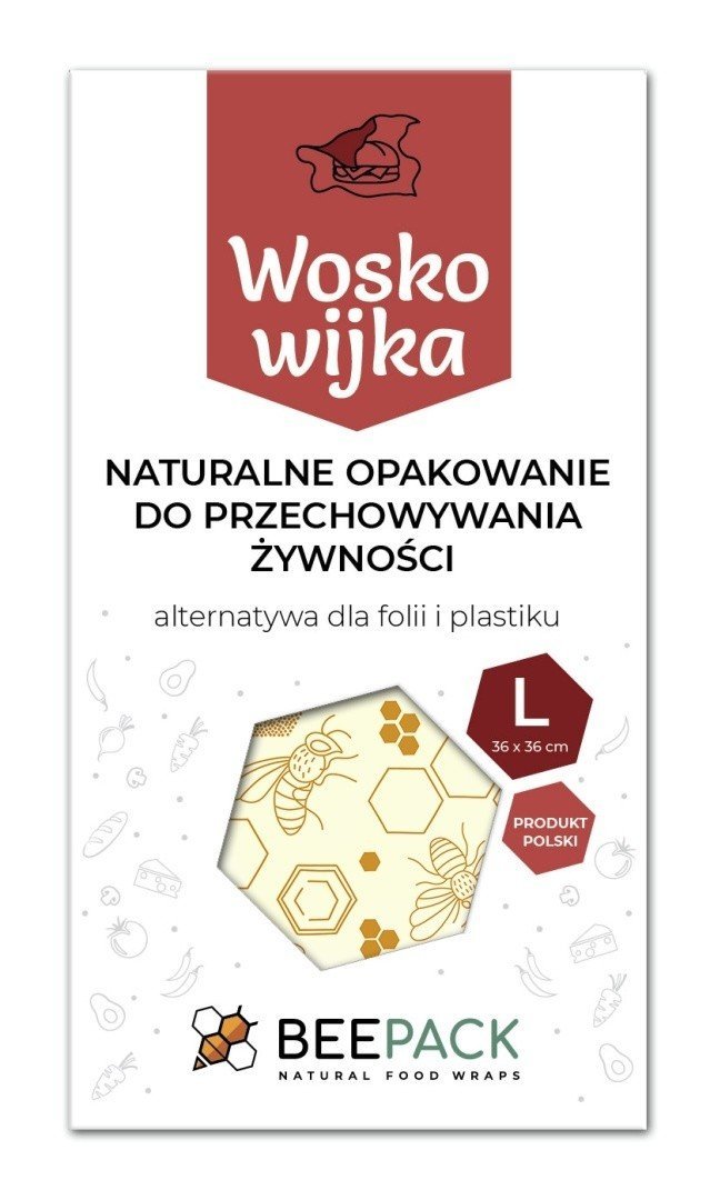 Woskowijka do przechowywania ĹĽywnoĹ›ci, PSZCZOĹY, BeePack