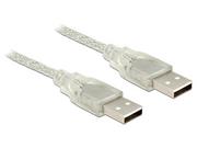 Kable komputerowe i do monitorów - Delock Kabel 2 x USB-A 3 m - miniaturka - grafika 1