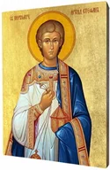 Ikony i obrazy sakralne - Ikona święty Szczepan - miniaturka - grafika 1