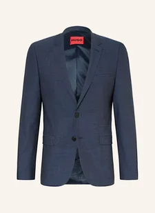 Hugo Marynarka Garniturowa Arti Extra Slim Fit blau - Moda i Uroda OUTLET - miniaturka - grafika 1